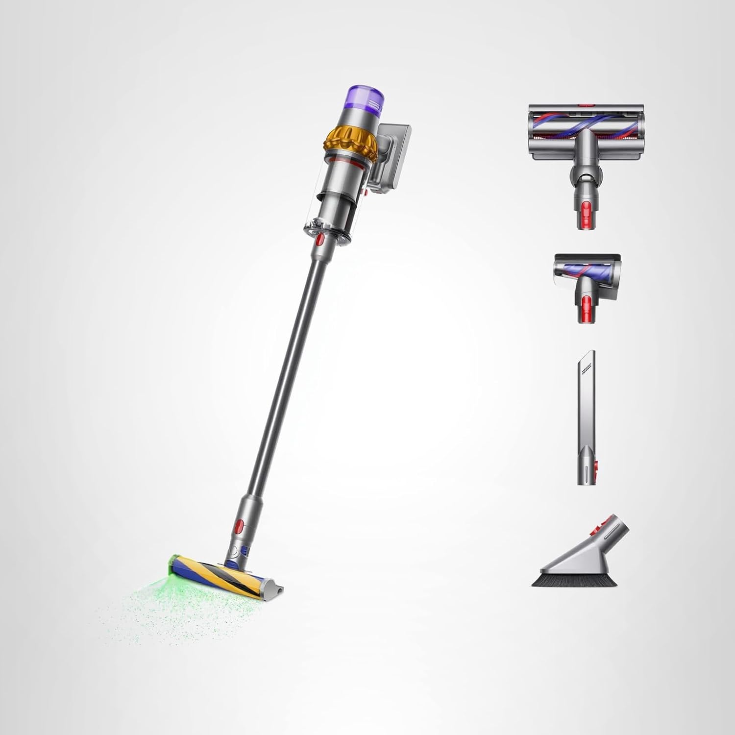 Dyson V15s Detect Submarine Wet Dry Vacuum, Yellow/Nickel