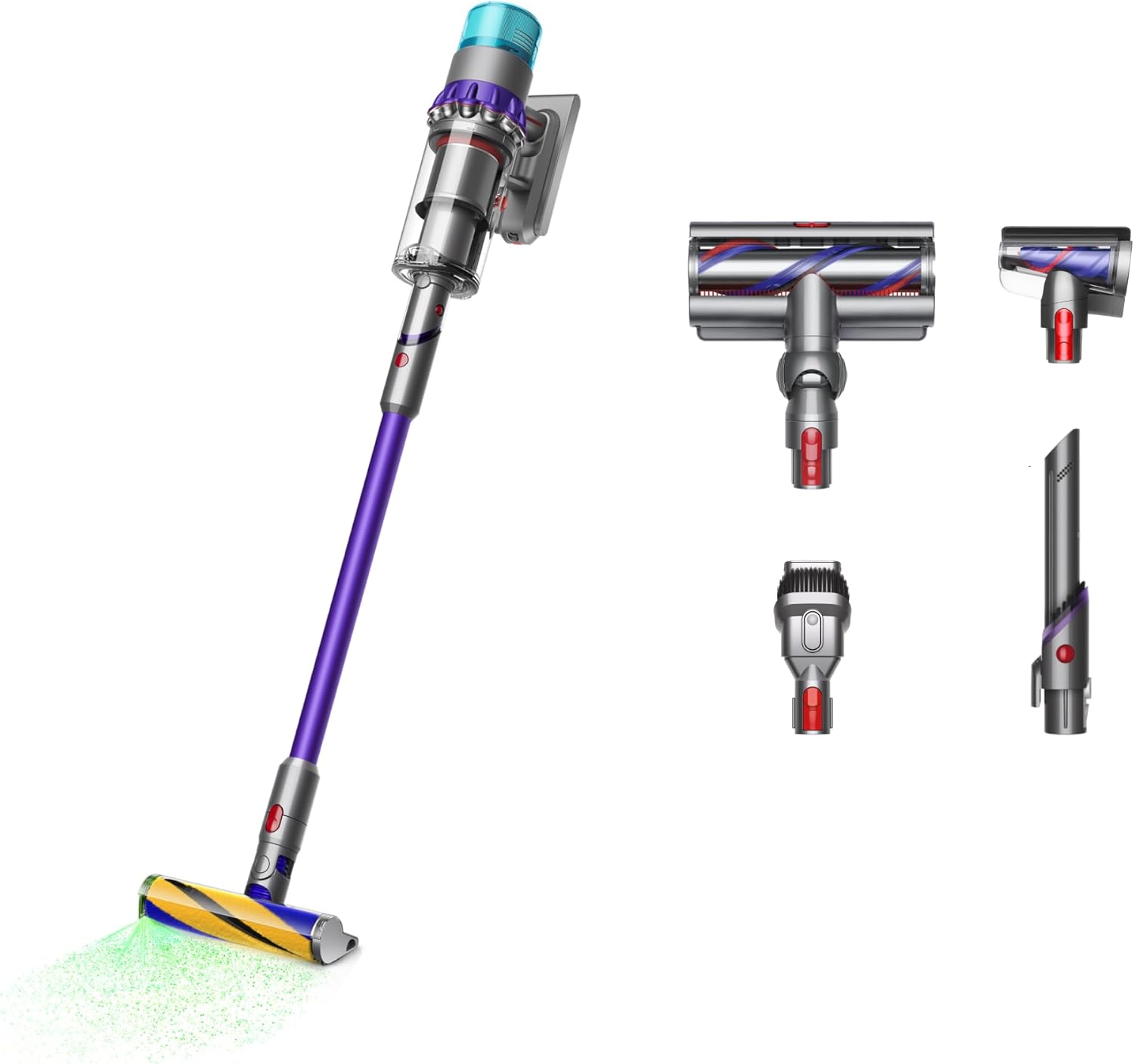Dyson Gen5outsize Cordless Vacuum, 250AW, 3 Power Modes, Up to 140 Minutes,² XL bin, Illumination Reveals dust, HEPA Filtration, All Floor Types