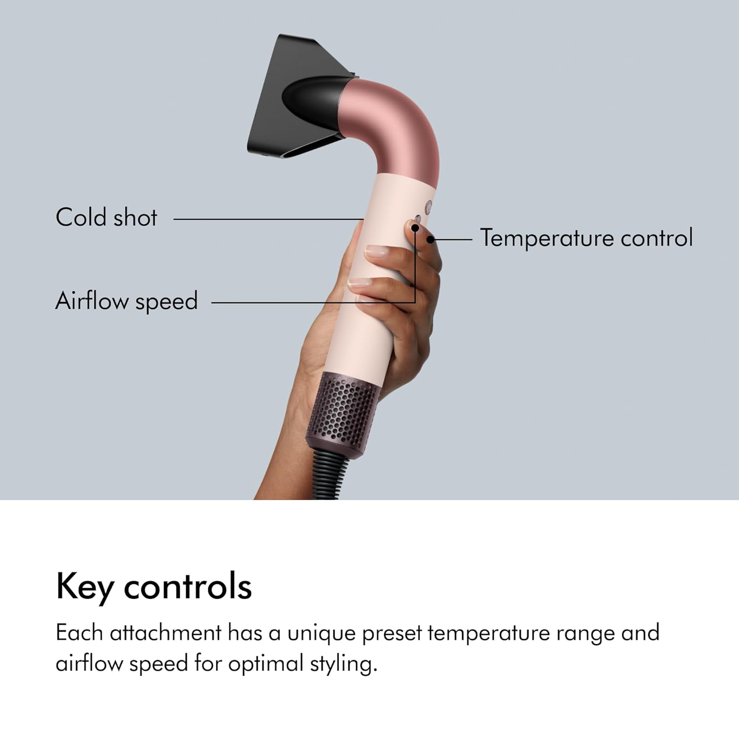 Dyson Supersonic r™ Hair Dryer in Ceramic Pink and Rose Gold