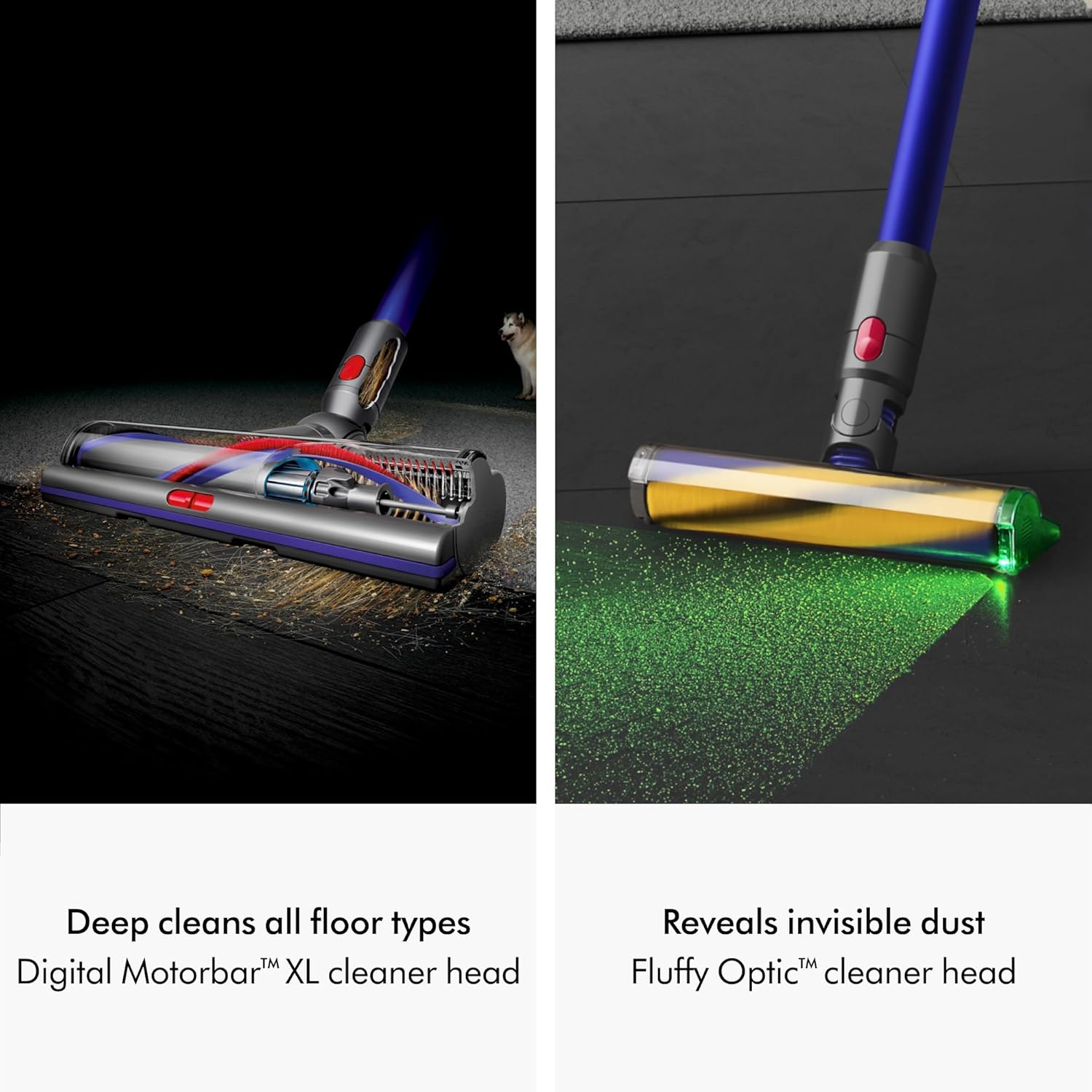 Dyson Gen5outsize Cordless Vacuum, 250AW, 3 Power Modes, Up to 140 Minutes,² XL bin, Illumination Reveals dust, HEPA Filtration, All Floor Types